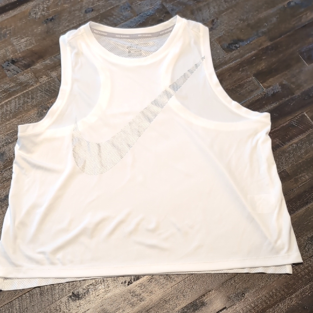 Nike Women's White Tank Tee
